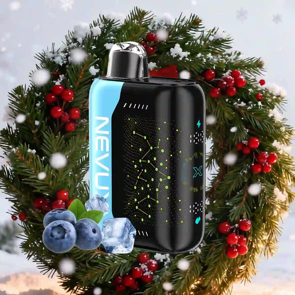 NEVUX 40K Blue razz ice - Nevux Vape