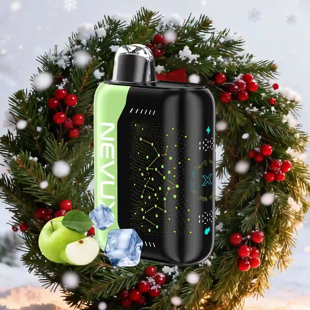 NEVUX 40K Sour Apple Ice - Nevux Vape