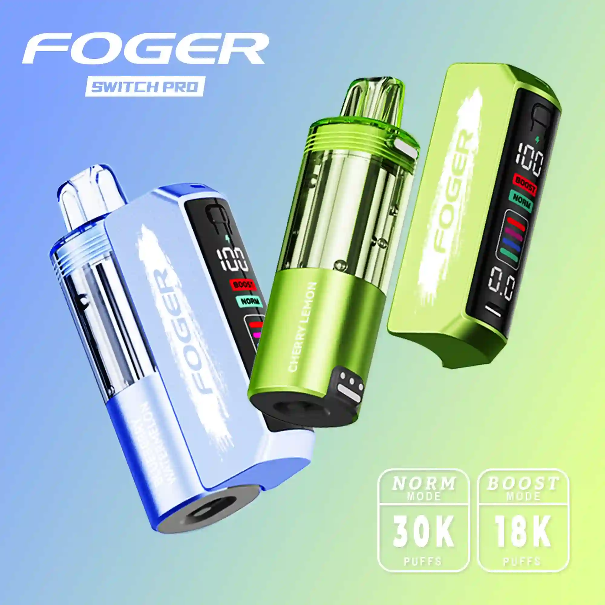 Foger Switch Pro Kit 5% - 30K Puffs Disposable Vape - Nevux Vape