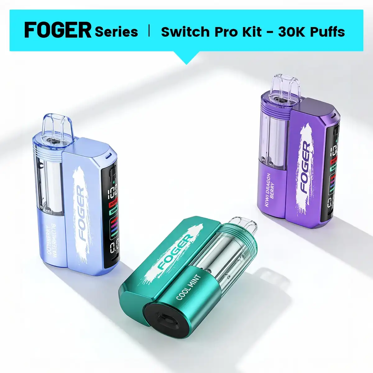 Foger Switch Pro Kit 5% - 30K Puffs Disposable Vape - Nevux Vape