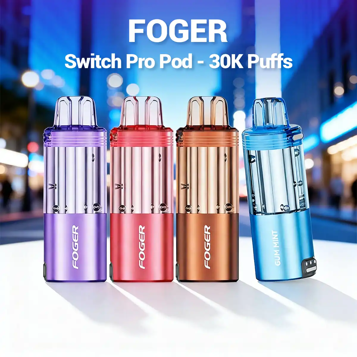 Foger Switch Pro Pod - 30K Puffs Disposable Vape Replacement Pod - Nevux Vape