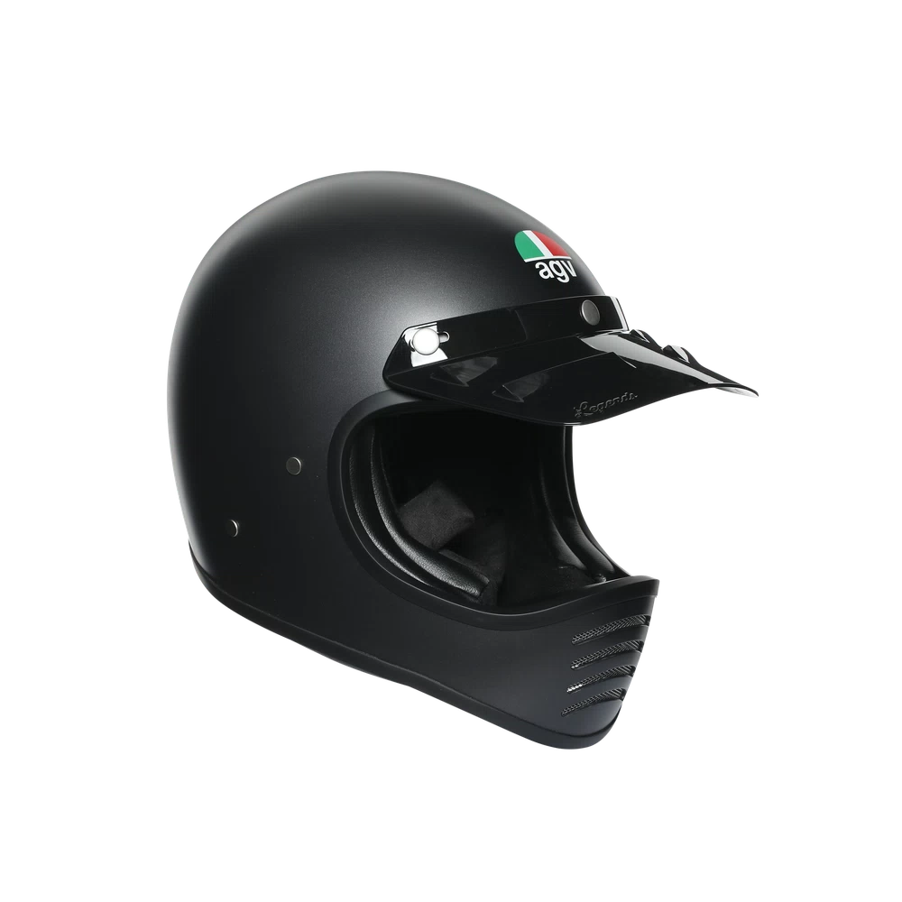 X101 AGV DOT SOLID - MATT BLACK