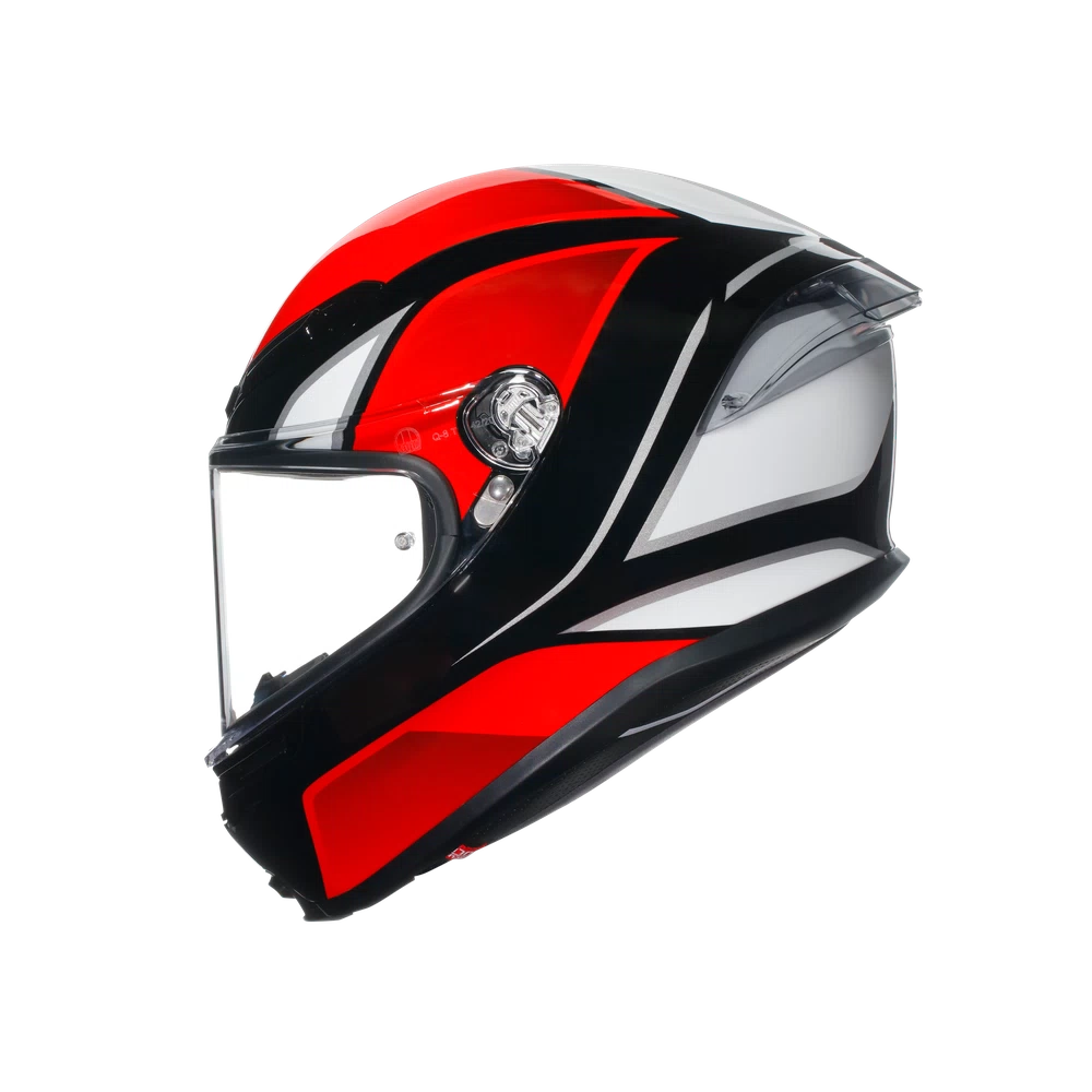 K6 S DOT(E2206) - HYPHEN BLACK/RED/WHITE