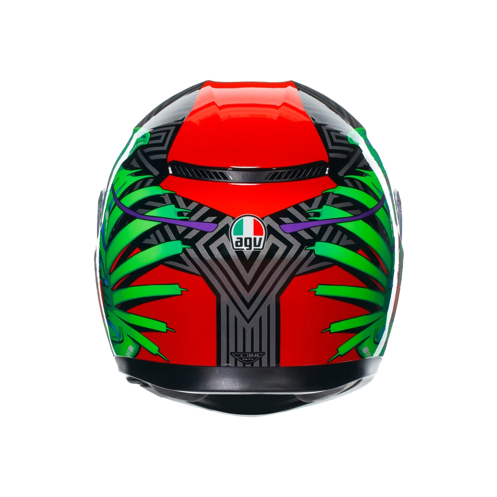 K3 DOT(E2206) - KAMALEON BLACK/RED/GREEN