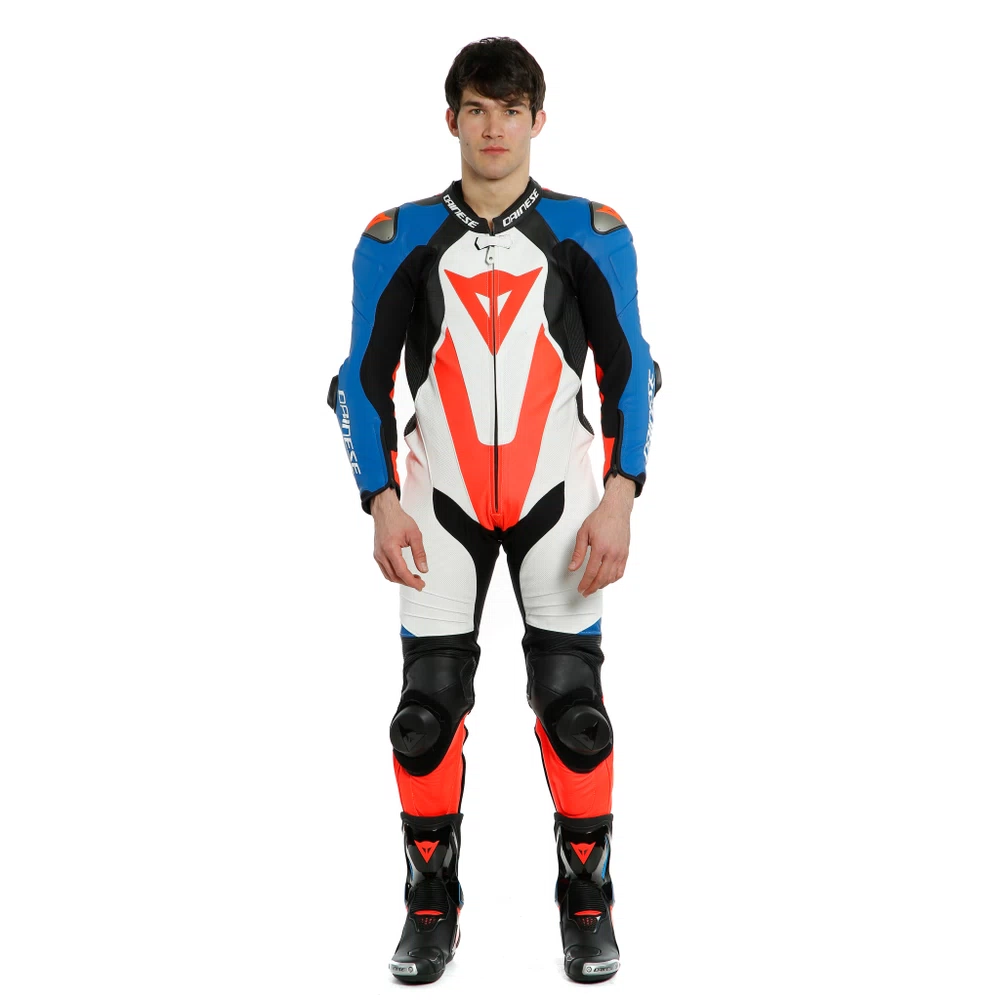 LAGUNA SECA 5 1PC LEATHER SUIT PERF.