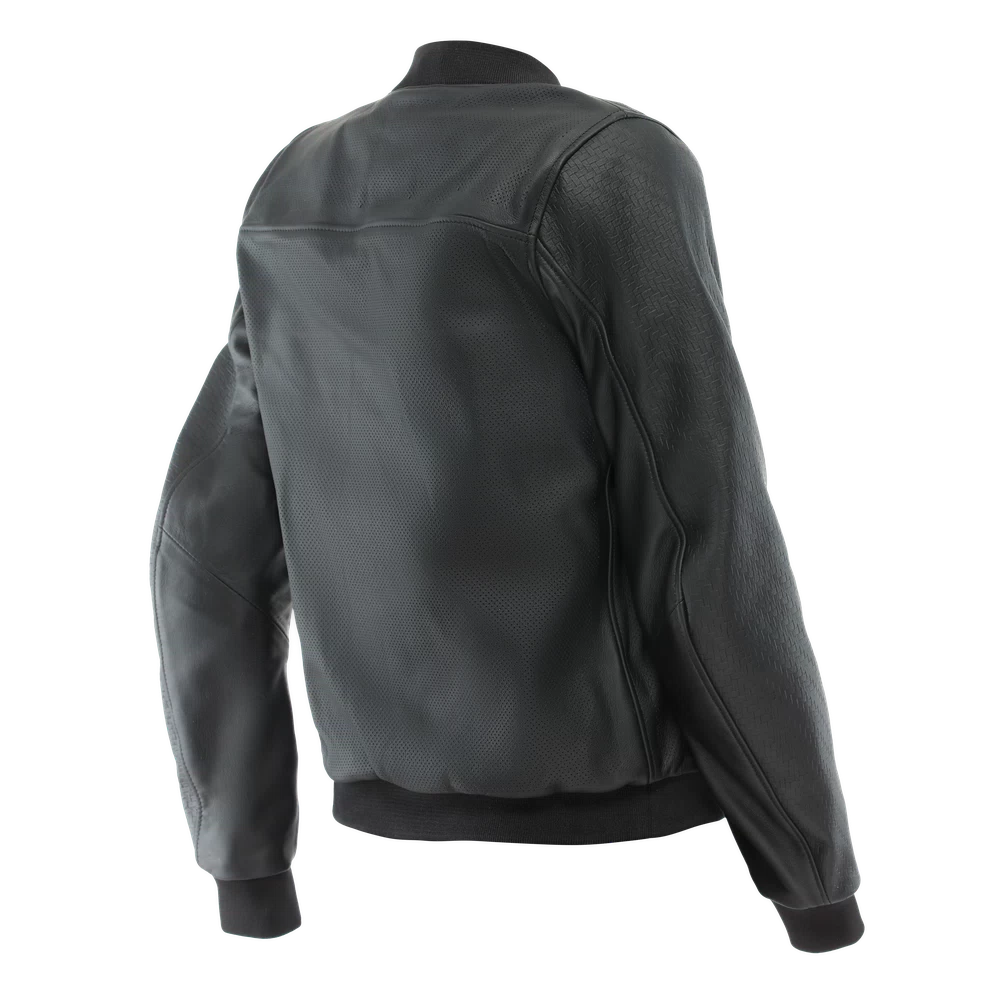 ACCENTO PERF. LEATHER JACKET WMN