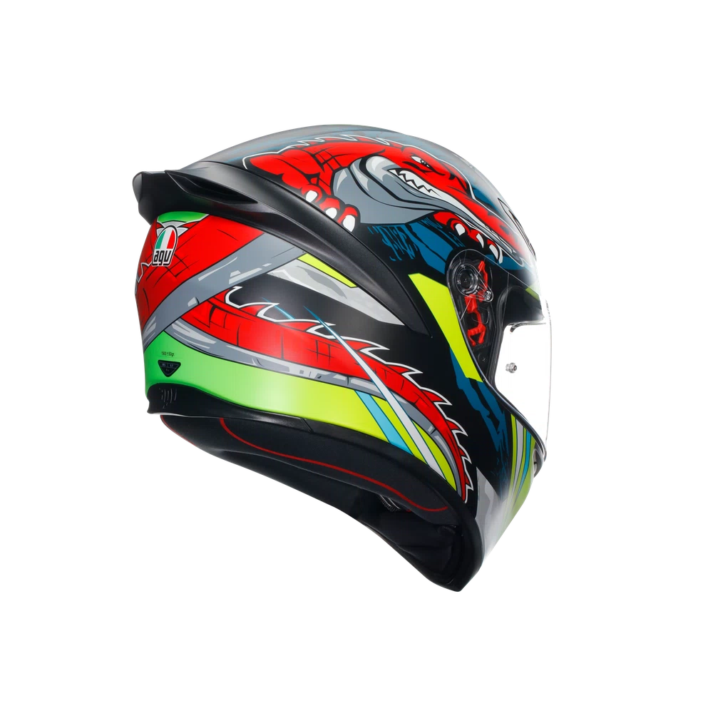 K1 S DOT(E2206) - DUNDEE MATT LIME/RED