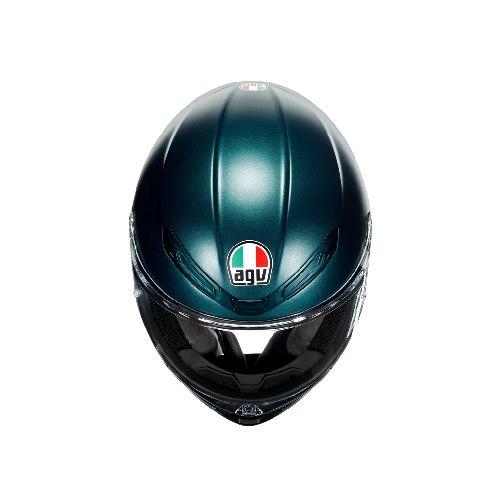 K6 AGV DOT(ECE) SOLID MPLK - PETROLIO MATT