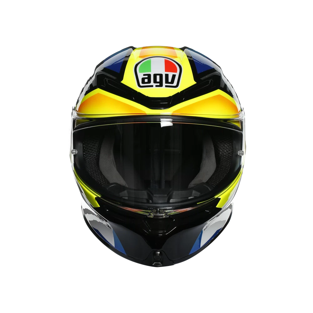 K6 AGV DOT(ECE) MULTI MPLK - JOAN BLACK/BLUE/YELLOW