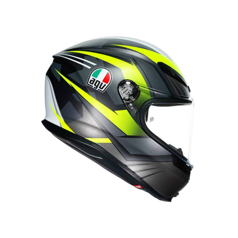 K6 AGV DOT(ECE) MULTI MPLK - EXCITE MATT CAMO/YELLOW FLUO