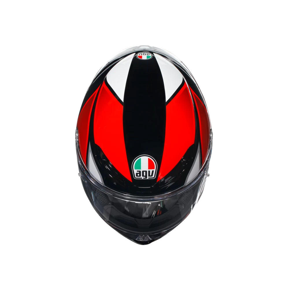 K6 S DOT(E2206) - HYPHEN BLACK/RED/WHITE