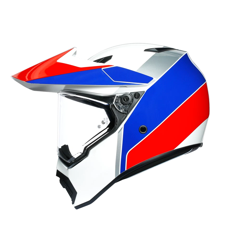 AX9 MULTI ECE DOT - AANTE WHITE/BLUE/RED