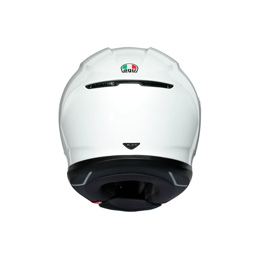 K6 AGV DOT(ECE) SOLID MPLK - WHITE