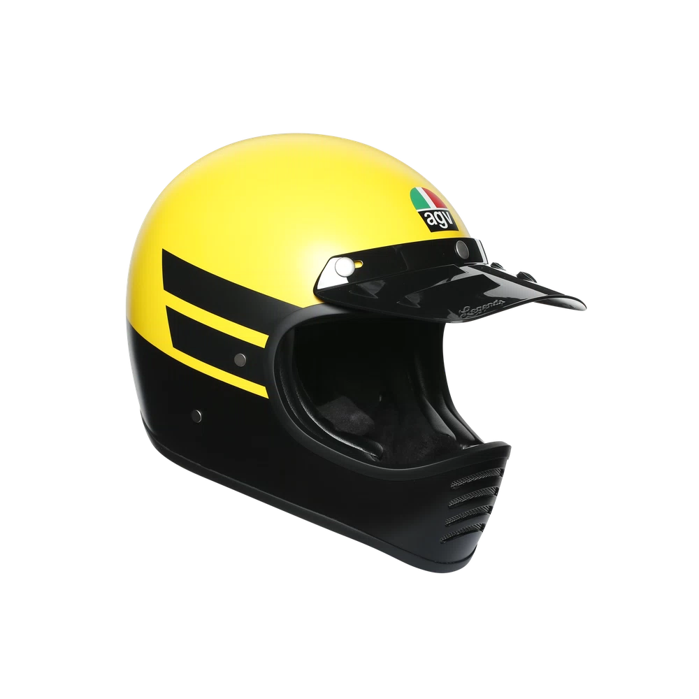 X101 AGV DOT MULTI - DUST MATT YELLOW/BLACK