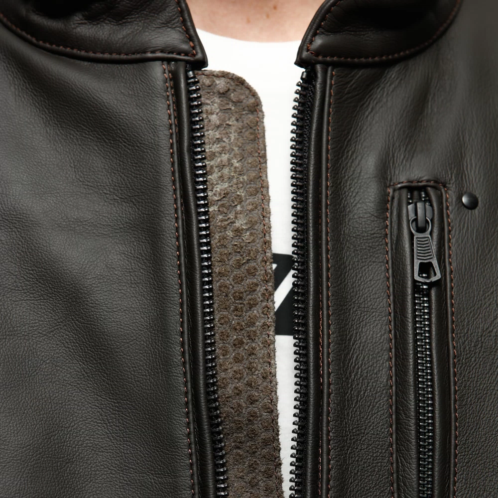 FULCRO LEATHER JACKET