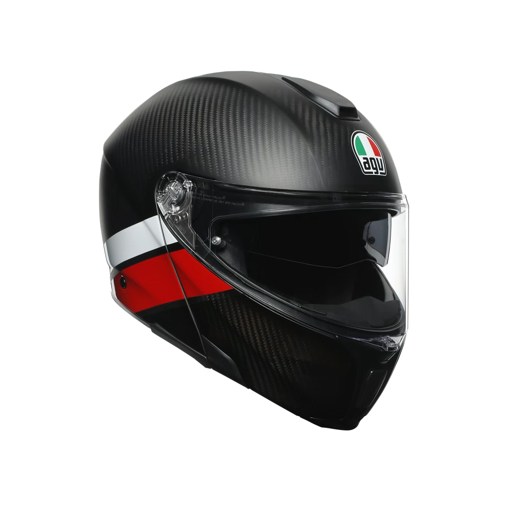 SPORTMODULAR MULTI ECE DOT - LAYER CARBON/RED/WHITE