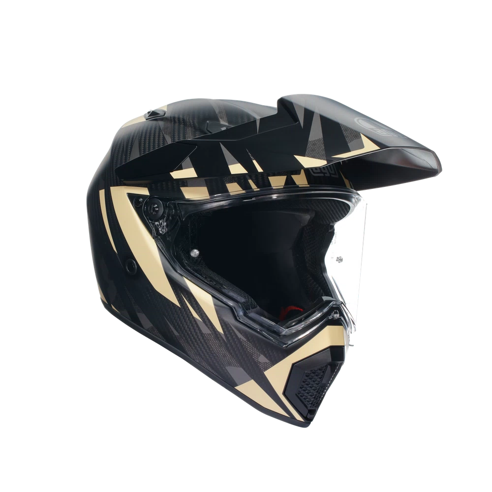 AX9 AGV DOT(ECE) MULTI MPLK - STEPPA MATT CARBON/GREY/SAND