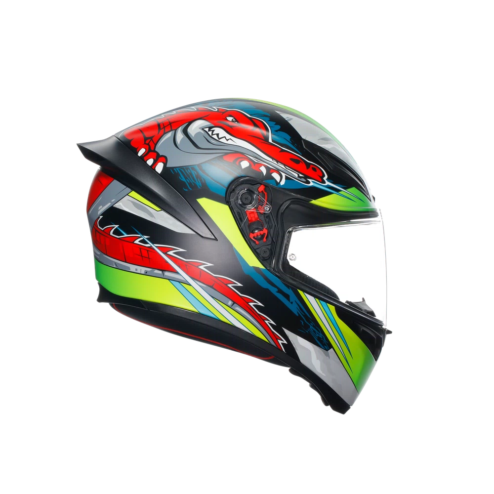 K1 S DOT(E2206) - DUNDEE MATT LIME/RED