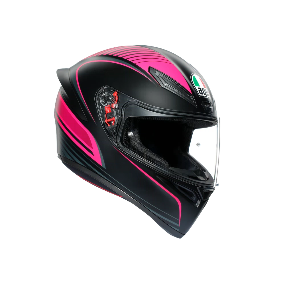 K1 MULTI ECE DOT - WARMUP BLACK/PINK