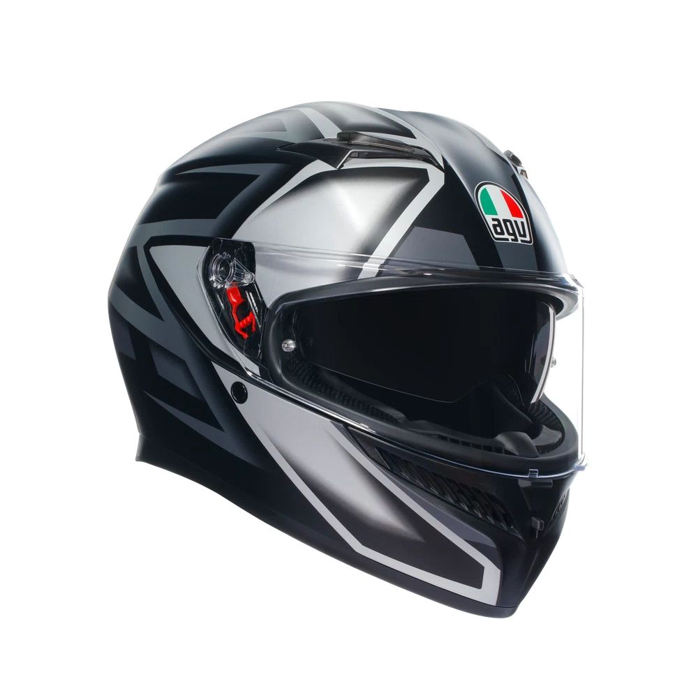 K3 DOT(E2206) - COMPOUND MATT BLACK/GREY
