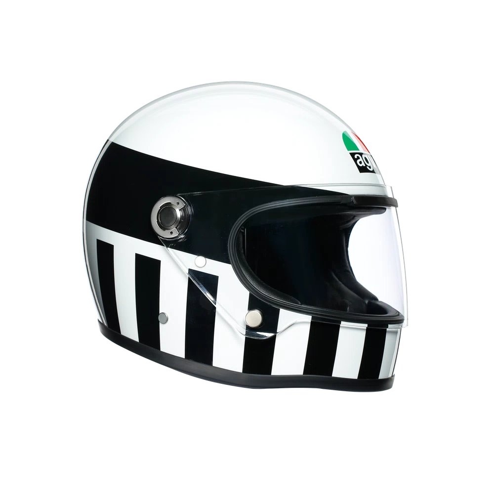 X3000 AGV DOT MULTI - INVICTUS WHITE/BLACK