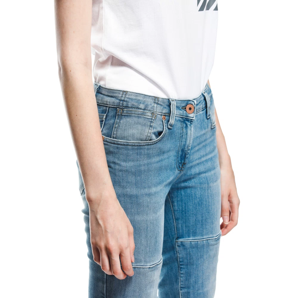 DENIM STONE SLIM LADY TEX PANTS