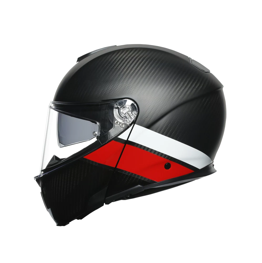 SPORTMODULAR MULTI ECE DOT - LAYER CARBON/RED/WHITE