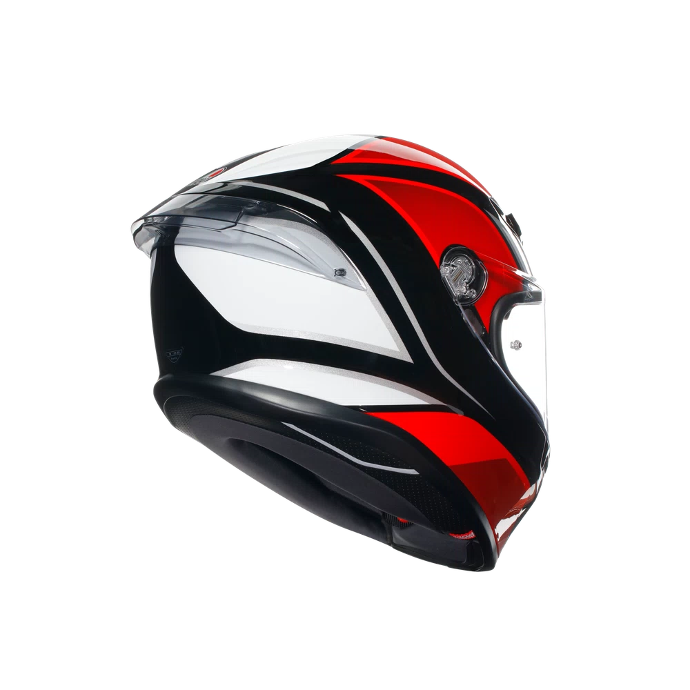 K6 S DOT(E2206) - HYPHEN BLACK/RED/WHITE