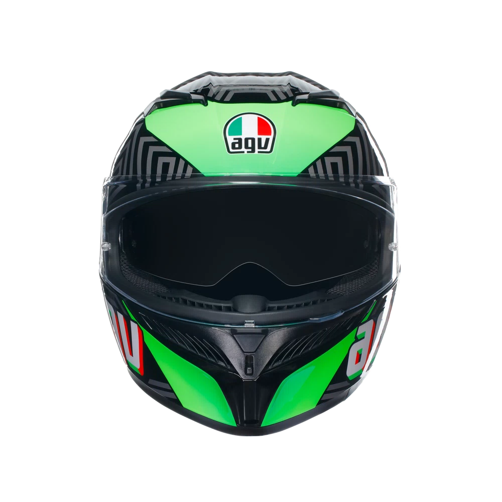K3 DOT(E2206) - KAMALEON BLACK/RED/GREEN