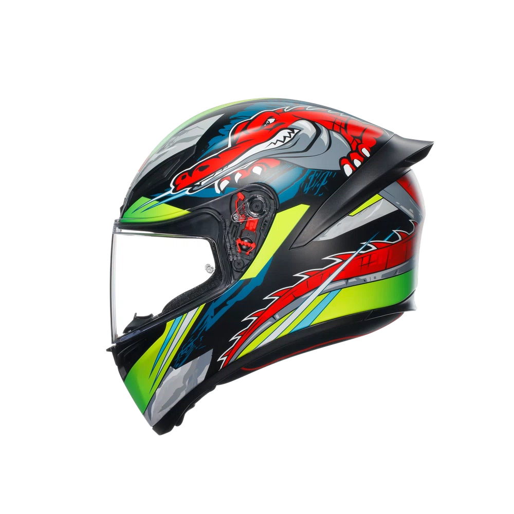 K1 S DOT(E2206) - DUNDEE MATT LIME/RED