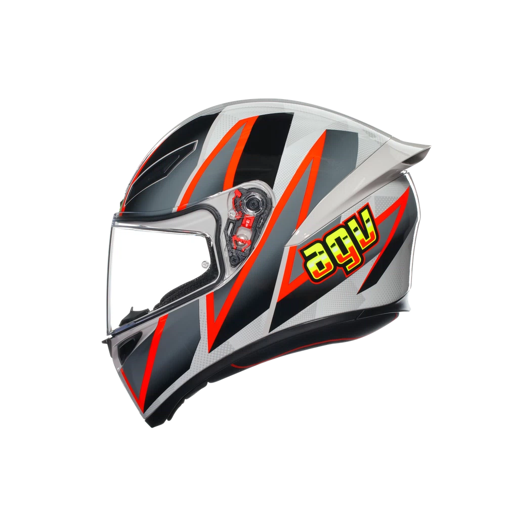 K1 S DOT(E2206) - BLIPPER GREY/RED