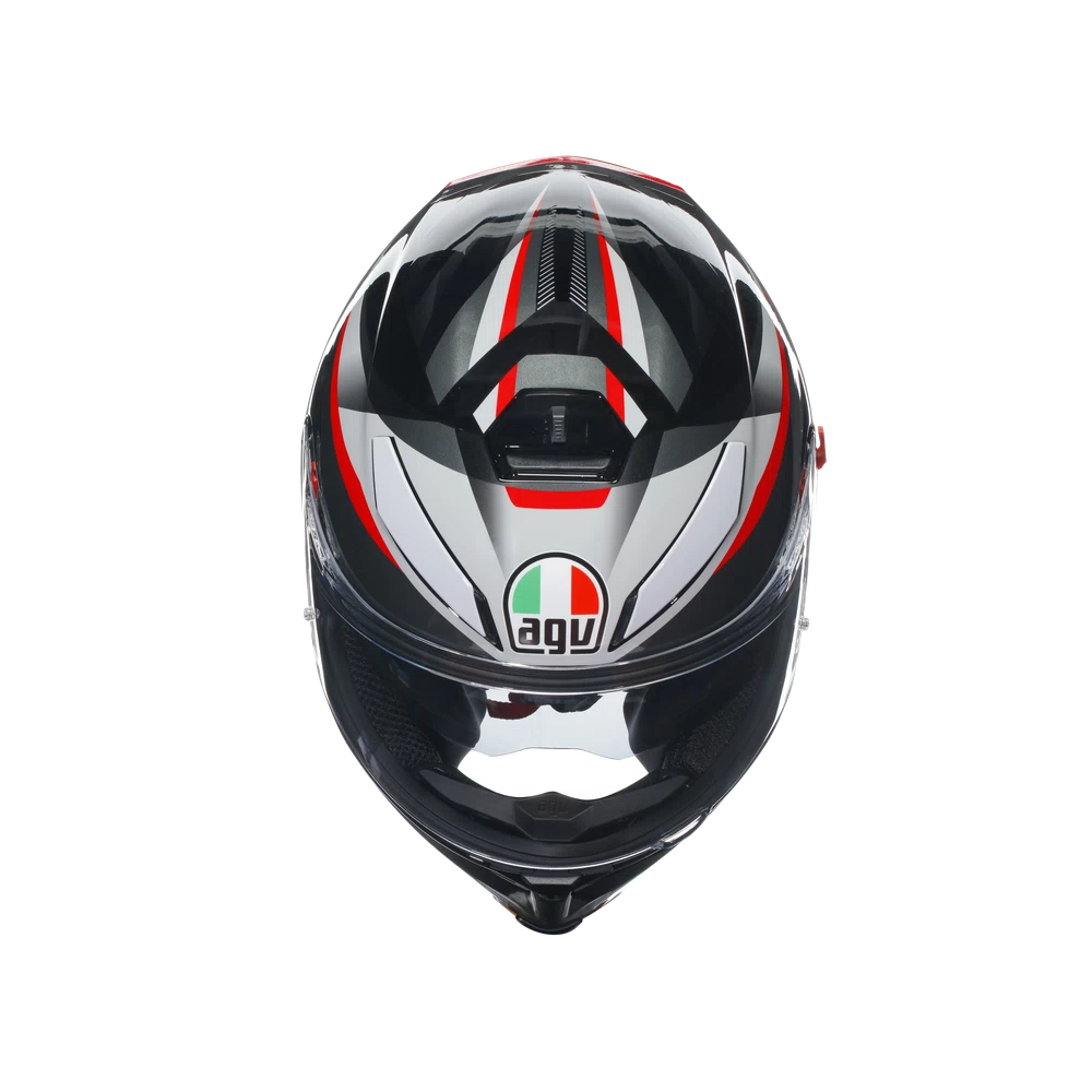 K5 S AGV DOT(ECE) MULTI MPLK - PLASMA BLACK/GREY/RED