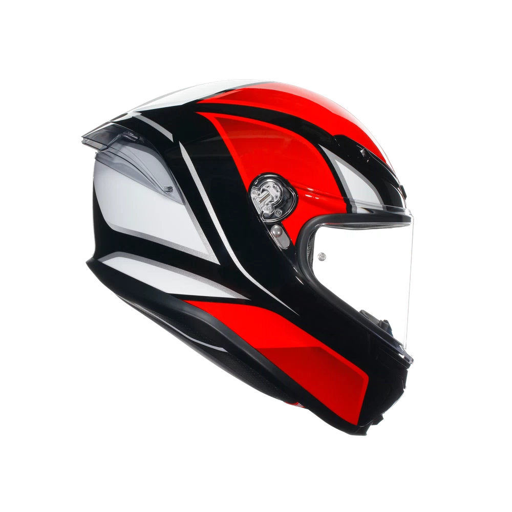 K6 S DOT(E2206) - HYPHEN BLACK/RED/WHITE