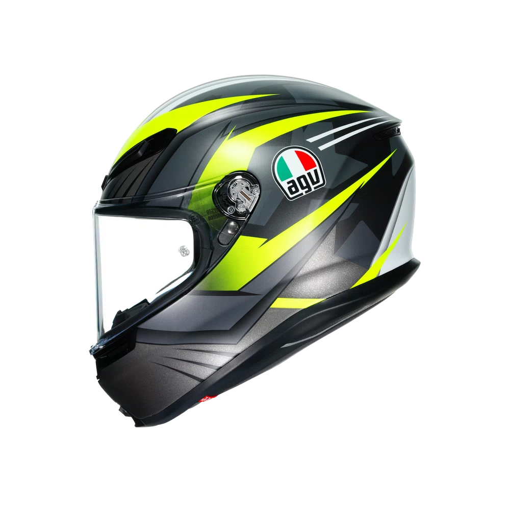 K6 AGV DOT(ECE) MULTI MPLK - EXCITE MATT CAMO/YELLOW FLUO