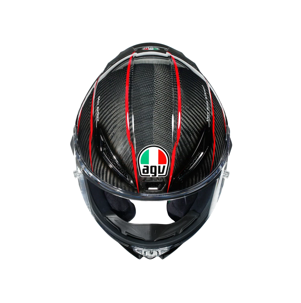 PISTA GP RR E2206 DOT - PERFORMANCE CARBON/RED