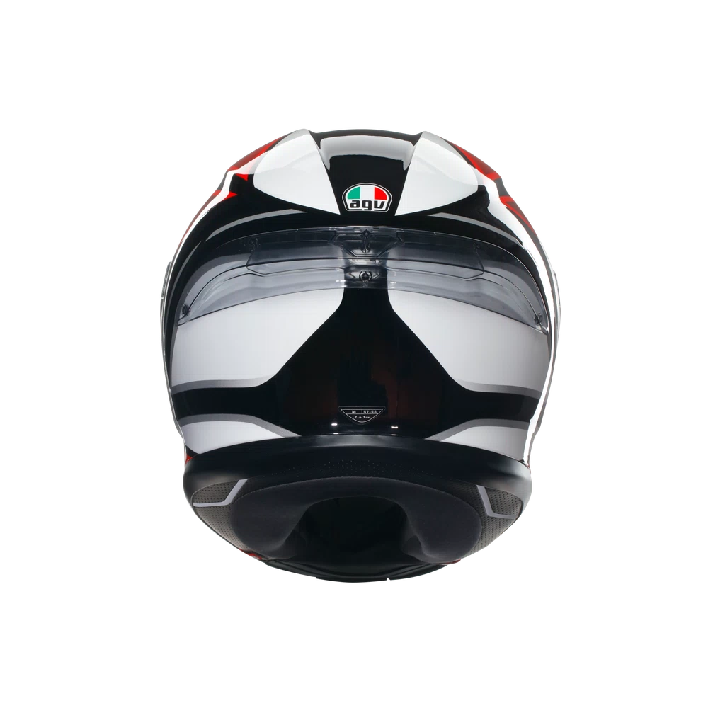 K6 S DOT(E2206) - HYPHEN BLACK/RED/WHITE