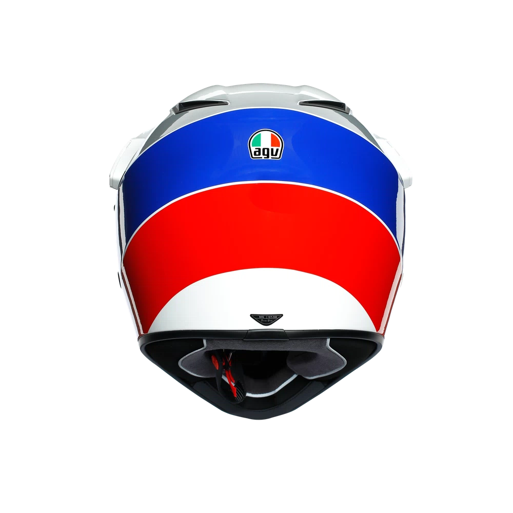 AX9 MULTI ECE DOT - AANTE WHITE/BLUE/RED