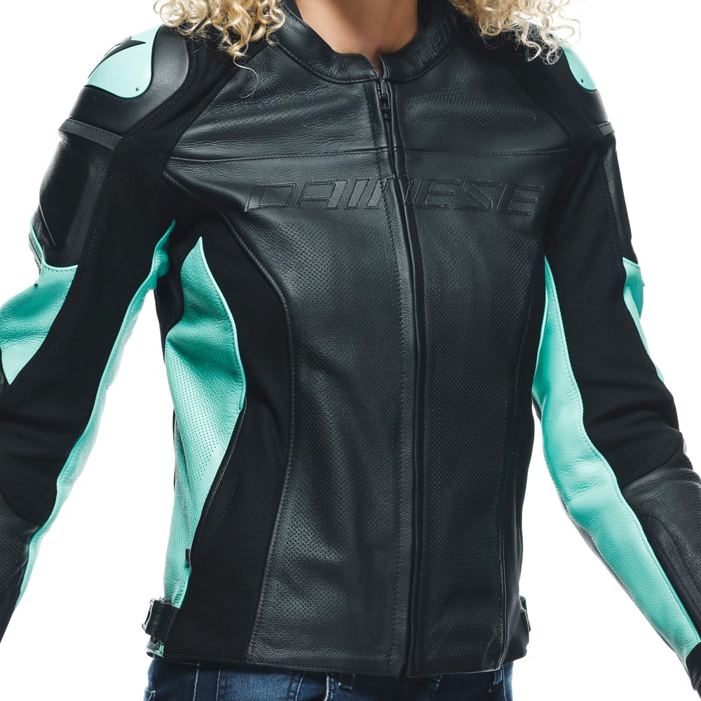 RACING 4 LADY LEATHER JACKET PERF.
