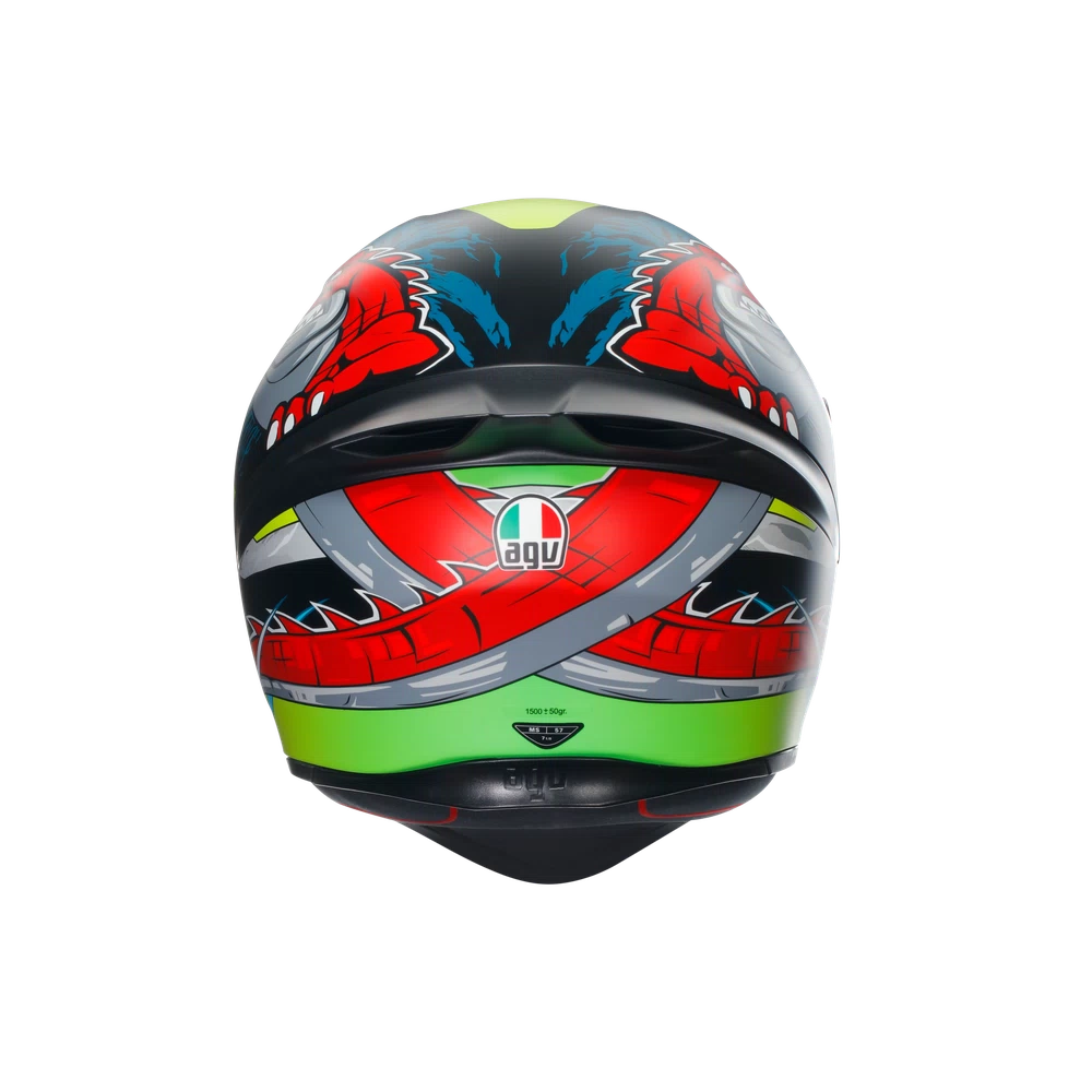 K1 S DOT(E2206) - DUNDEE MATT LIME/RED