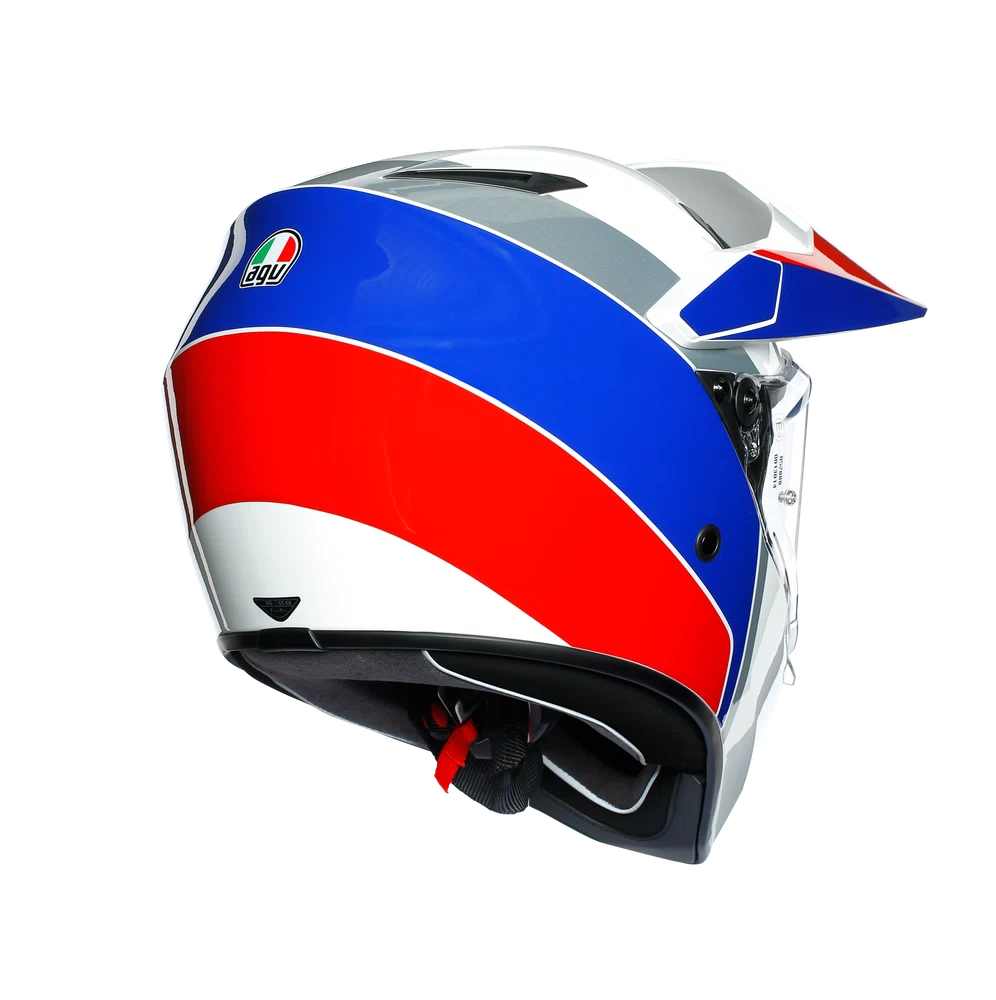 AX9 MULTI ECE DOT - AANTE WHITE/BLUE/RED