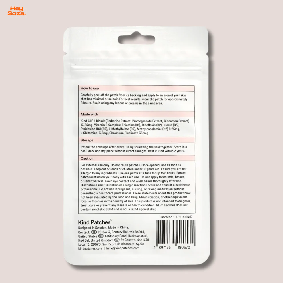 GLP - 1 Weight Management Patches