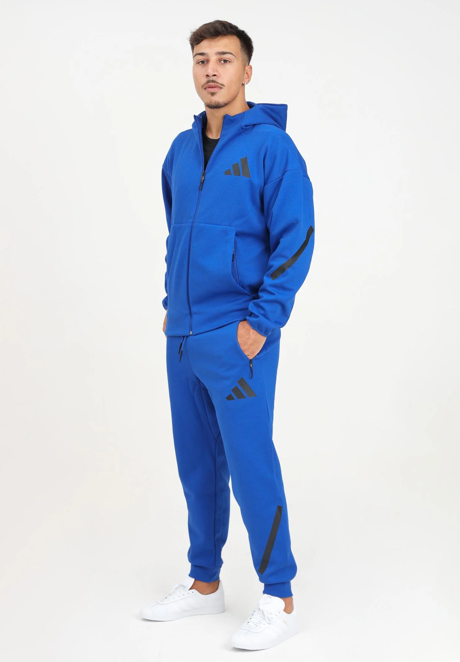 ZNE Blue Men's Sports Pants