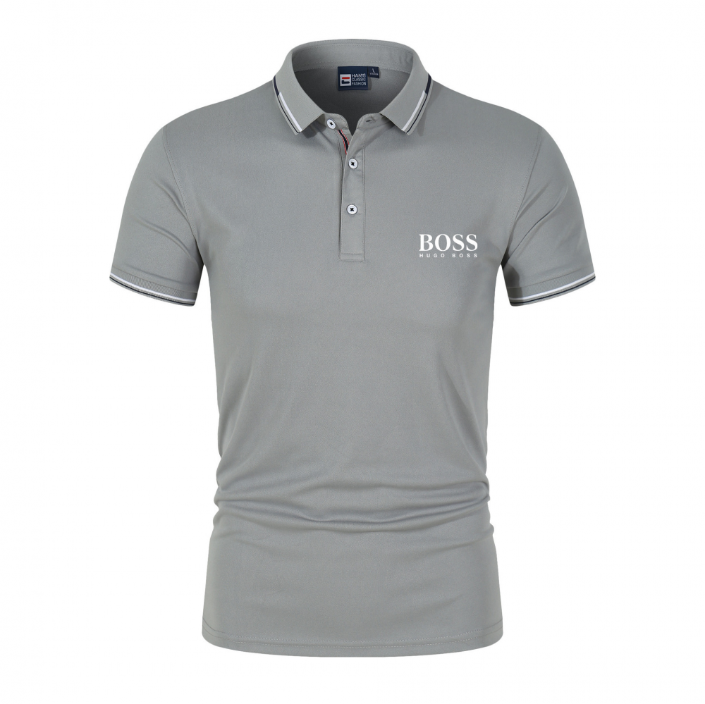 Men's plus size polo shirt