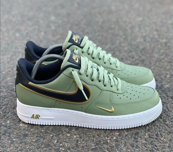 Oil Green Sneakers