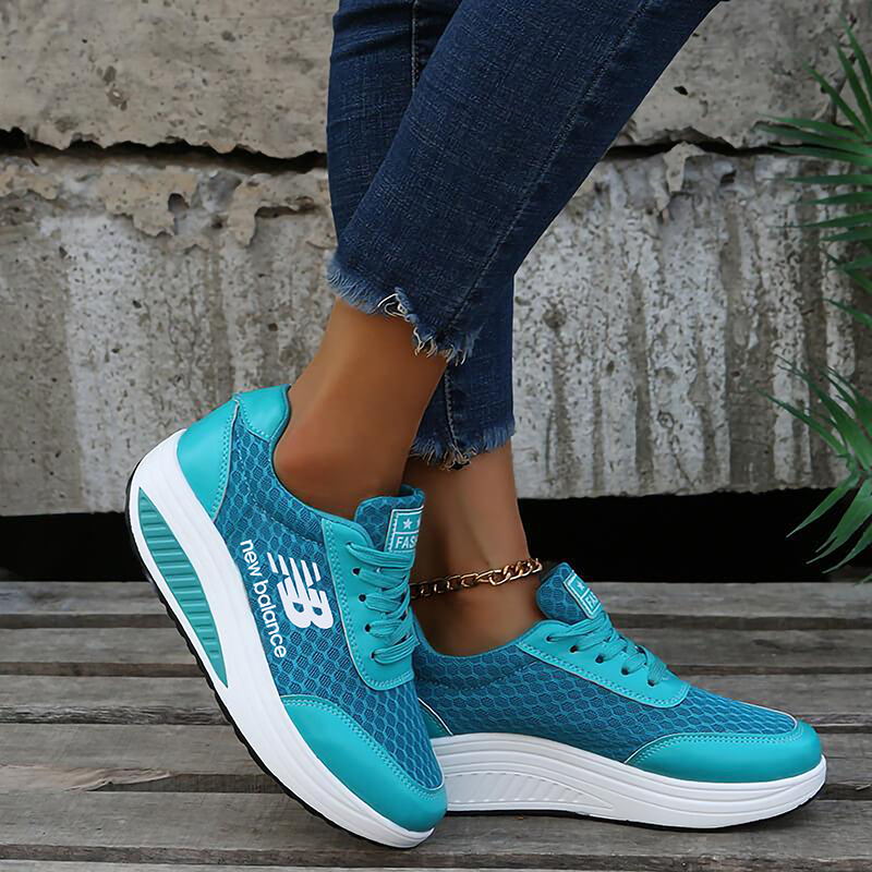 2025 Damskie buty sportowe na co dzień Oddychające Sznurowadła Podwyższające