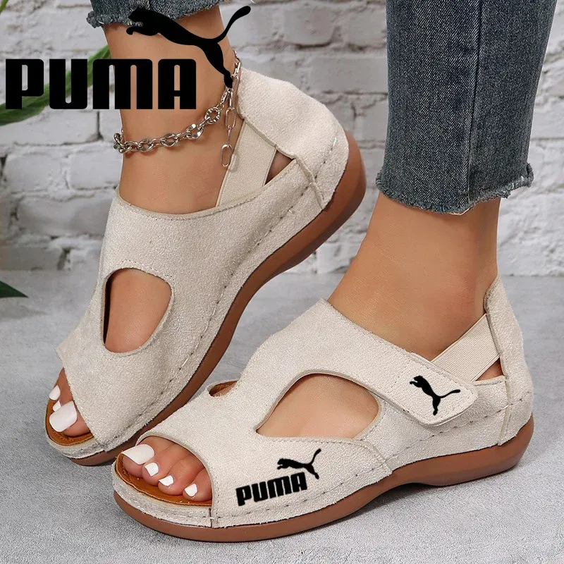 😘2025 Dámský sandál z měkkého semiše