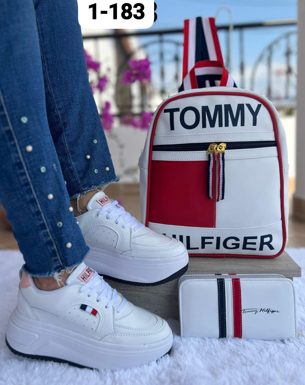 Sneakers Backpack Set