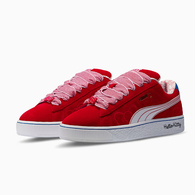 Suede Red Bow Casual｜Sneakers
