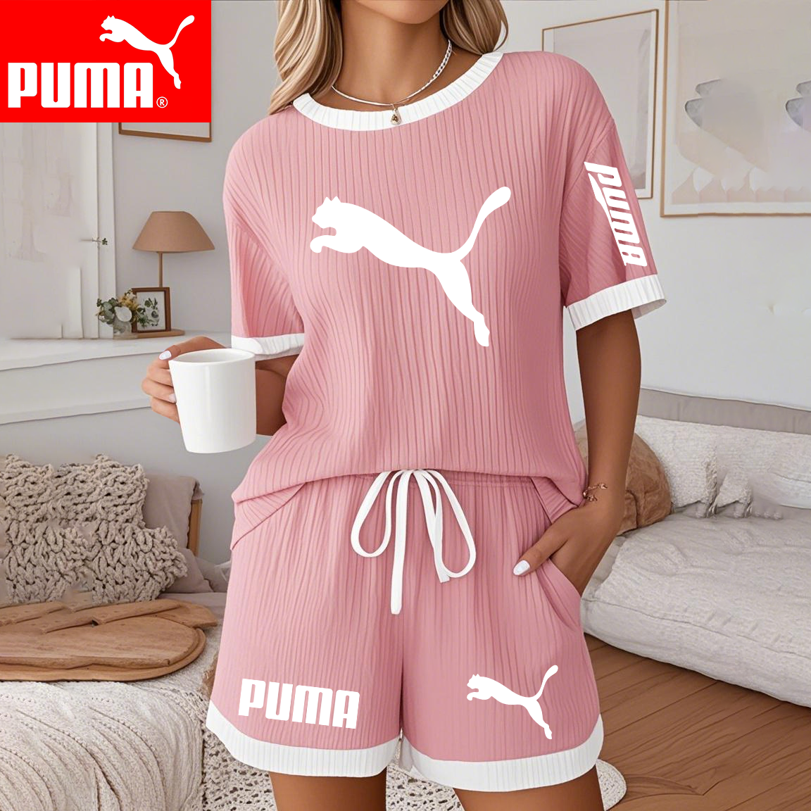 PUMA✨2025 Letnie spodenki + koszulka