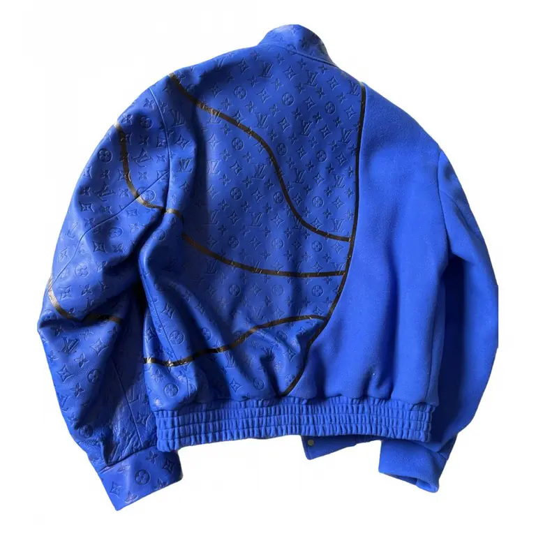 Louis Vuitton X NBA Wool Leather Monogram Jacket